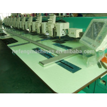 18 Heads Chenille / Chain-stitch Industry Embroidery Machine , Automatic Trimmer